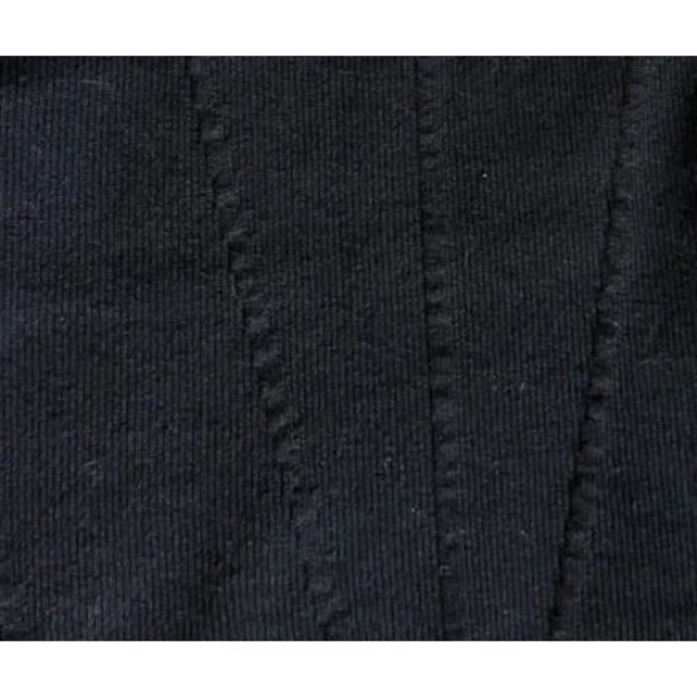 Black Scalloped Strap Ribbed Tank - Picture 4 of 4